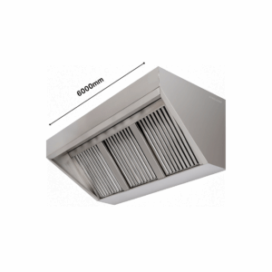 Flat Extractor Canopy (6000mm)