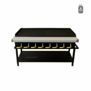 Gas Flame Griller - 8 Burner (Ribbed)