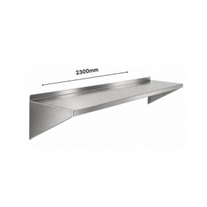 Wall Shelf - Stainless Steel (2300mm)